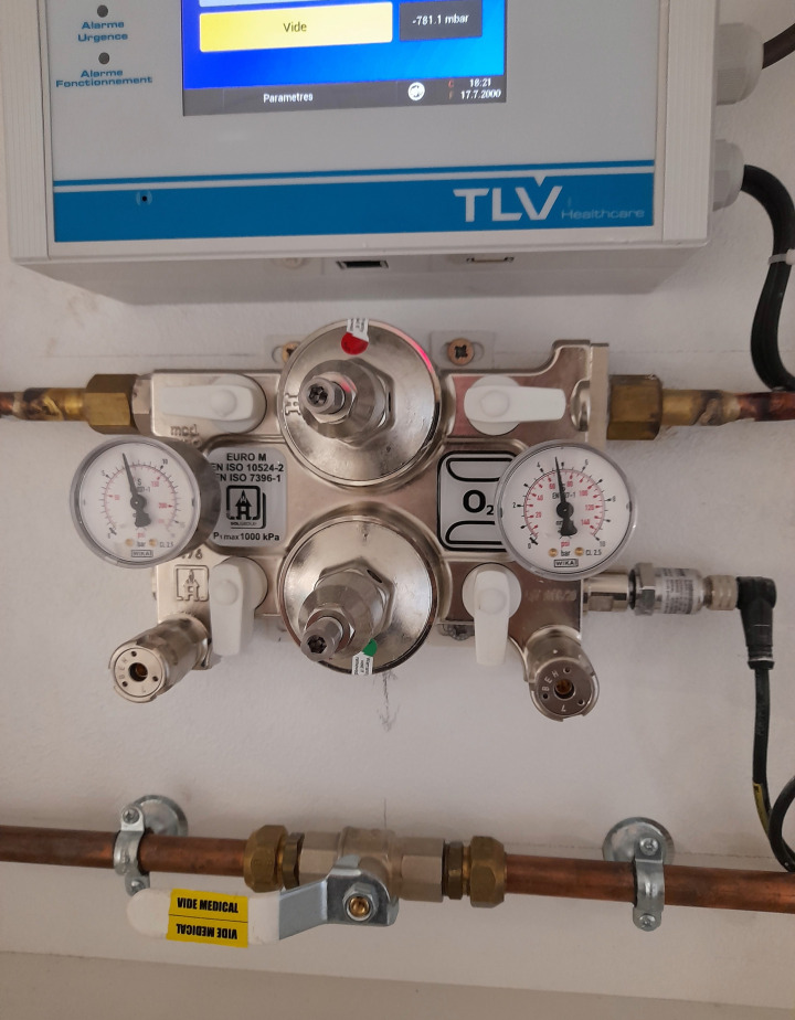 Régulateur double oxygène