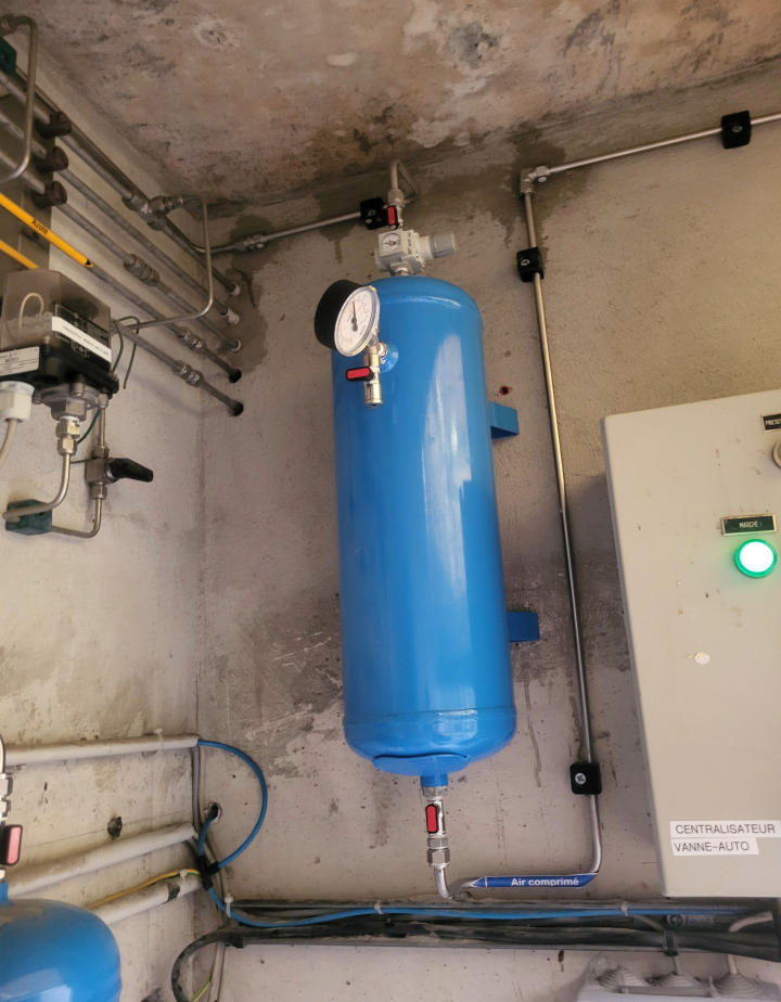 Raccord double bague inox